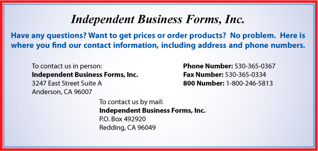 Independent Business Forms, Inc.
